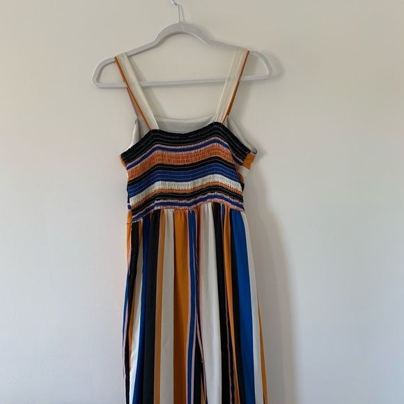 Striped tank jumpsuit - Picture 6 of 9